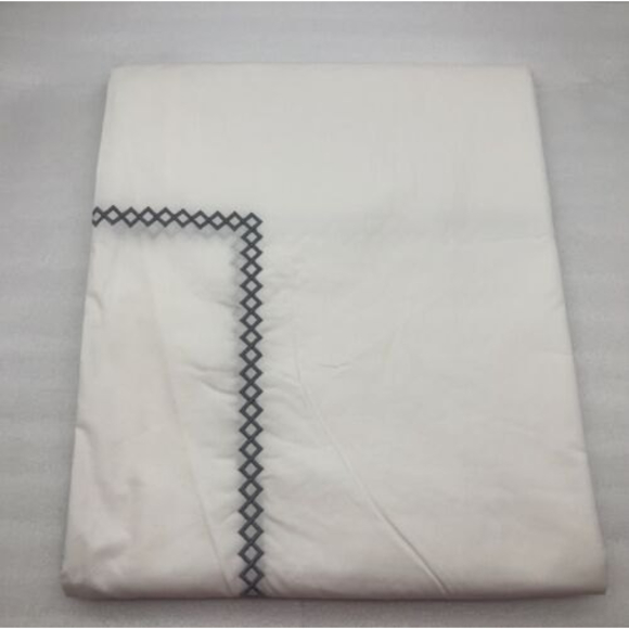 Rivolta Carmignani Embroidered Top Sheet White Italy Made 229CMx234CM - Picture 2 of 8